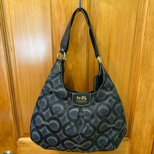 USED Coach Madison Ikat Maggie Hobo Shoulder Bag